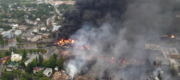 Lac Mégantic Derailment, Québec in July 2013. Source: http://en.wikipedia.org/wiki/Lac-M%C3%A9gantic_derailment