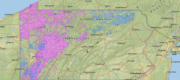 Conventional and unconventional wells in PA