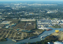 Petrochemical development in the Houston, Texas area