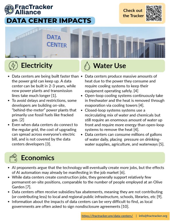 Cover of the General Data Center Fact Sheet fact sheet